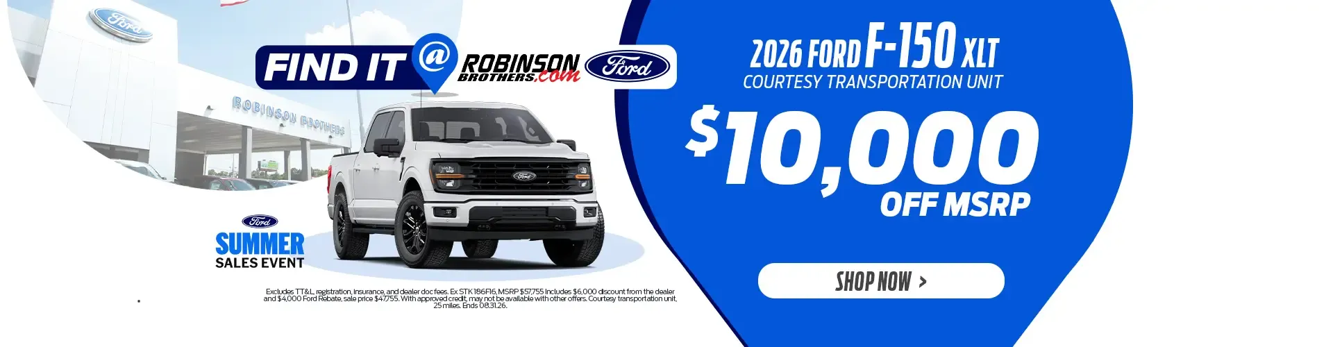 New 2026 Ford F-150 Special
